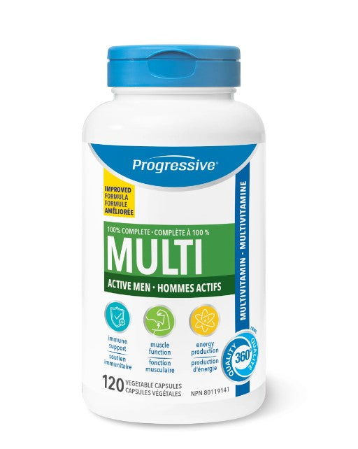 Progressive Multivitamin for Active Men