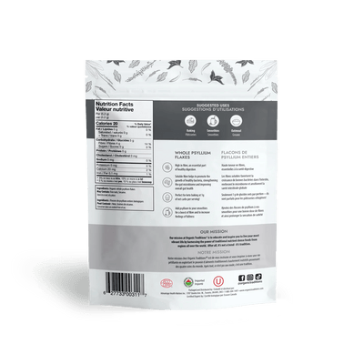 Organic Traditions Whole Psyllium Flakes