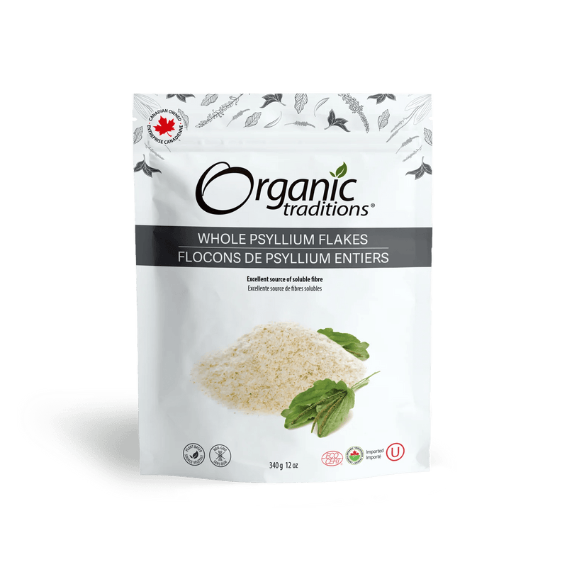 Organic Traditions Whole Psyllium Flakes