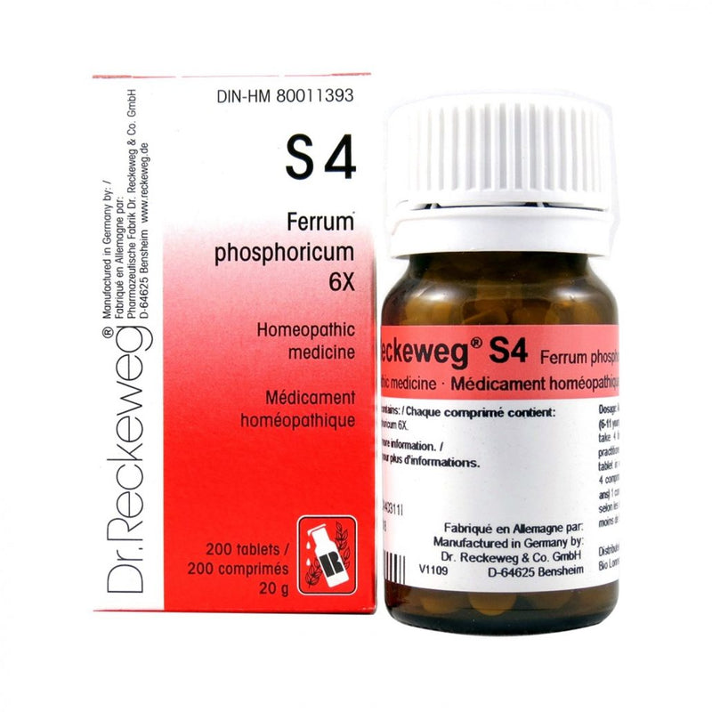 Dr. Reckeweg S4 Ferrum phosphoricum 6X