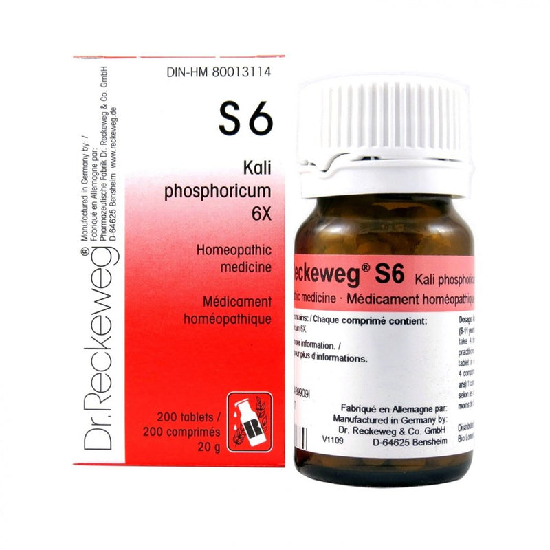Dr. Reckeweg S6 Kali phosphoricum 6X