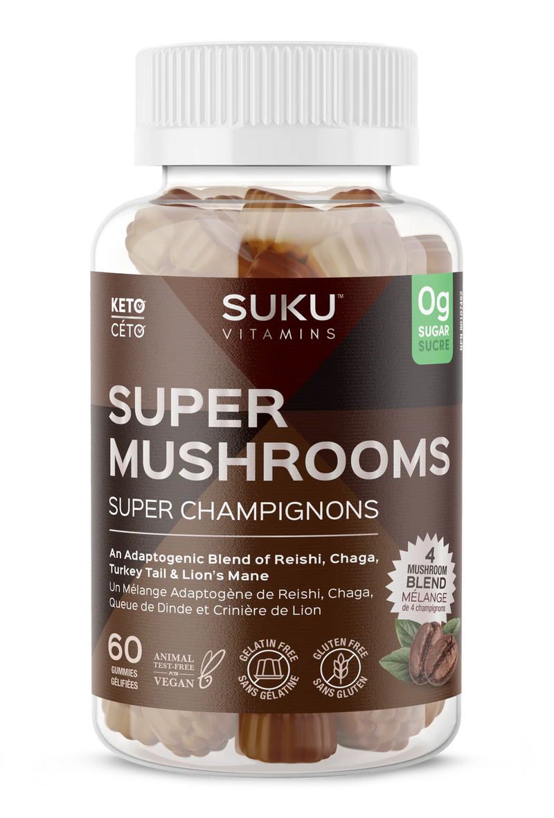 SUKU Vitamins Super Mushrooms