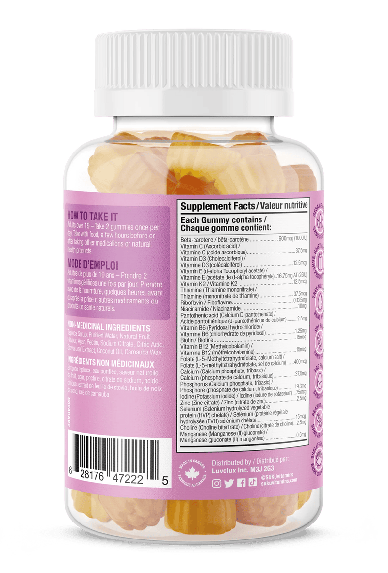 SUKU Vitamins The Complete Prenatal