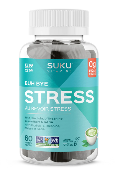 SUKU Vitamins Buh Bye Stress