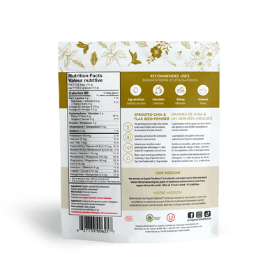 Organic Traditions Sprouted Chia/Flax