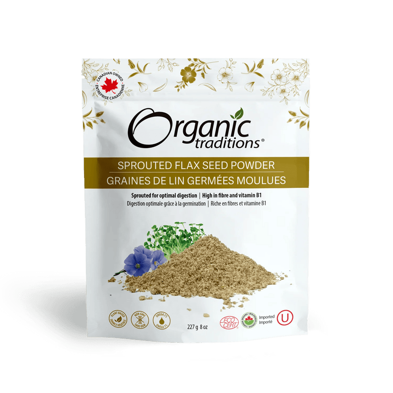 Organic Traditions Organic Sprouted Flax Powder