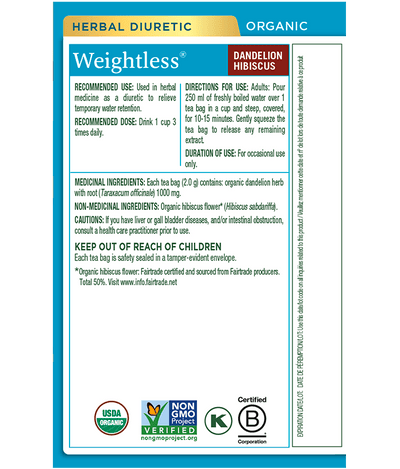 Traditional Medicinals Organic Weightless Tea - Vitamin Tree