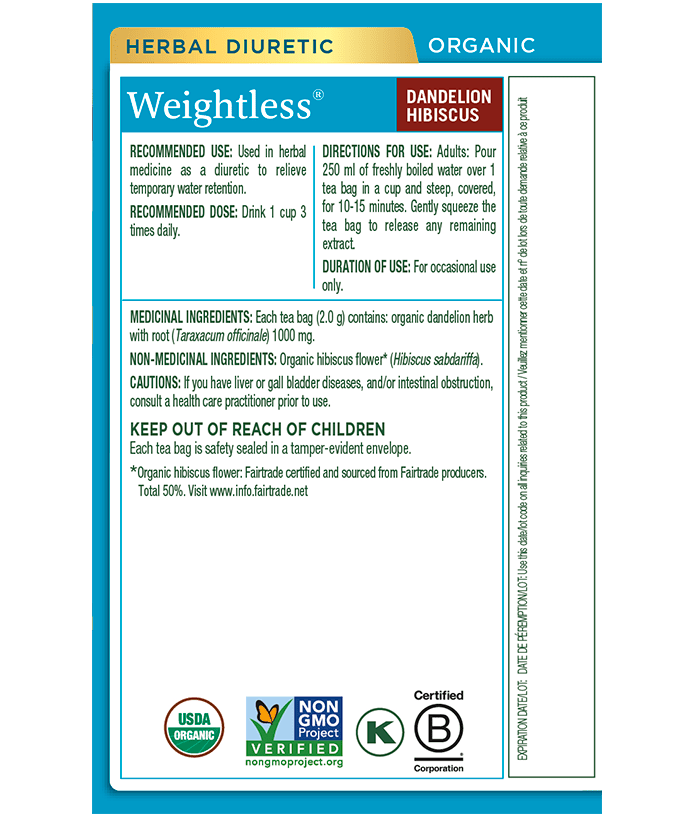 Traditional Medicinals Organic Weightless Tea - Vitamin Tree