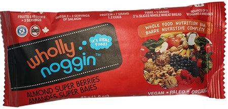 Wholly Noggin - Almond Superberries, 50g, 12/box
