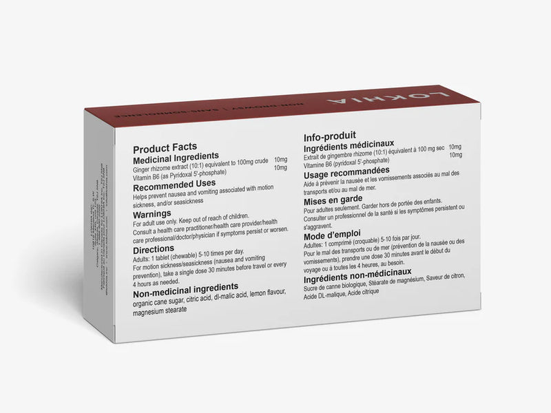 LOKHIA ANTI-NAUSEA Lemon