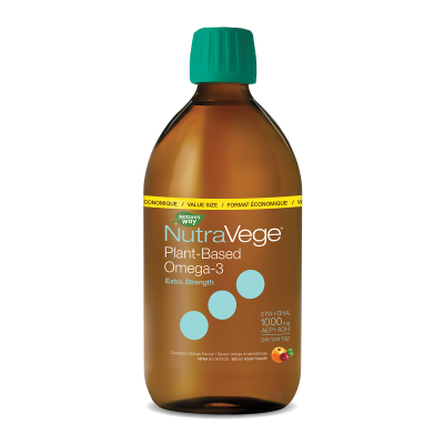 NutraVege Plant-Based Omega-3 Extra Strength