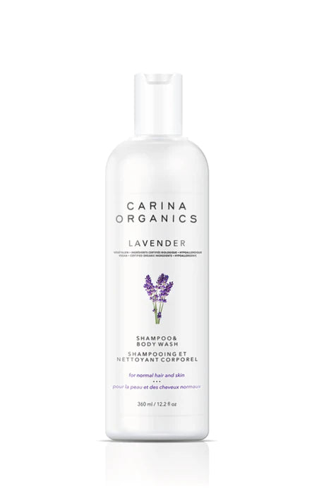 Carina Organics Lavender Shampoo and Body Wash