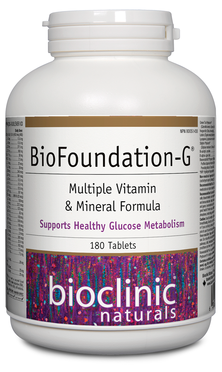Bioclinic Naturals BioFoundation-G Multiple Vitamin & Mineral
