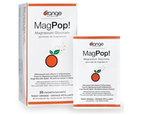Orange Naturals MagPop! Effervescent Drink Box (35 sachets)