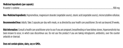 Designs For Health N-Acetyl-Cysteine
