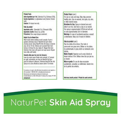 NaturPet Healing Spray (Skin Aid Spray)