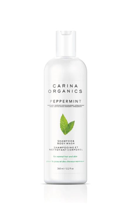 Carina Organics Peppermint Shampoo and Body Wash