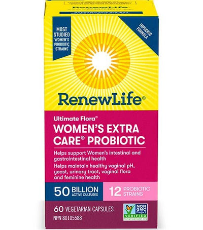 Renew Life Ultimate Flora Women's Extra Care Probiotic 50B