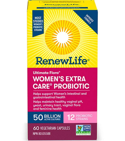 Renew Life Ultimate Flora Women's Extra Care Probiotic 50B