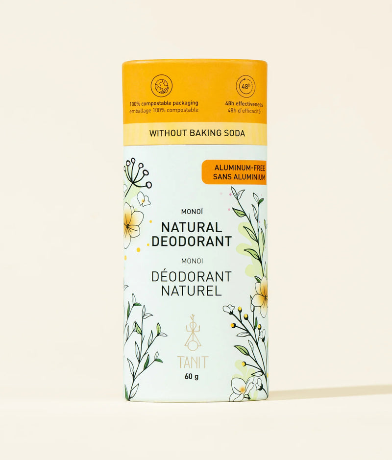 TANIT Natural Solid Deodorant - Monoi