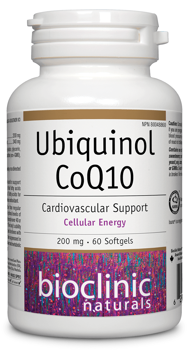 Bioclinic Naturals Ubiquinol CoQ10 - 200 mg