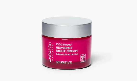 Andalou Naturals Sensitive 1000 Roses Heavenly Night Cream