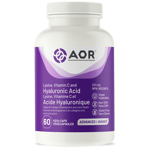 AOR Lysine Vitamin C & Hyaluronic Acid