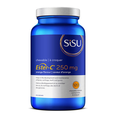SISU Ester-C 250 mg Chewable Tablets