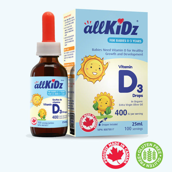 allKiDz Vitamin D3 Drops