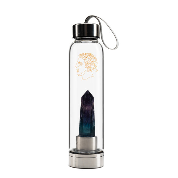 MYSIA Crystal Infused Water Bottles - Rainbow Crystal