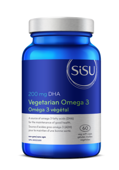 SISU Vegetarian Omega 3 200 mg DHA