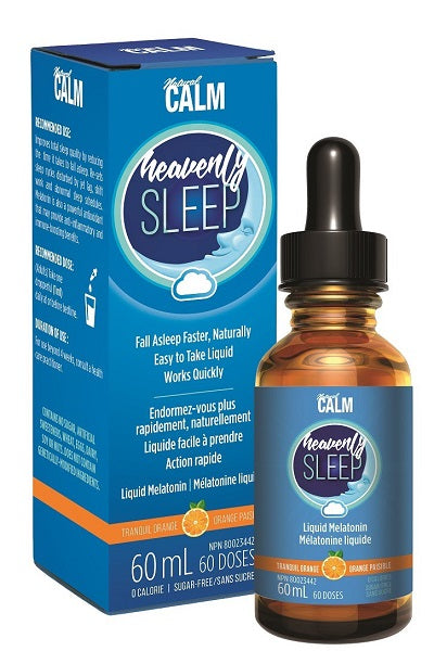 Natural Calm Heavenly Sleep Liquid Melatonin - Drops