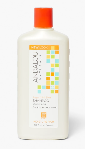 Andalou Naturals Moisture Rich Argan Oil & Shea Hair Care - Shampoo