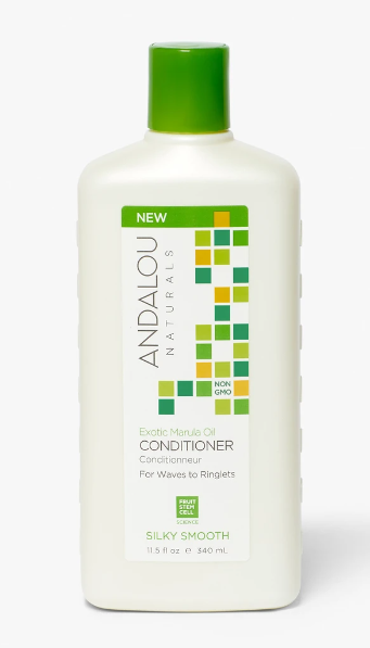 Andalou Naturals Silky Smooth Exotic Marula Oil Hair Care - Conditioner