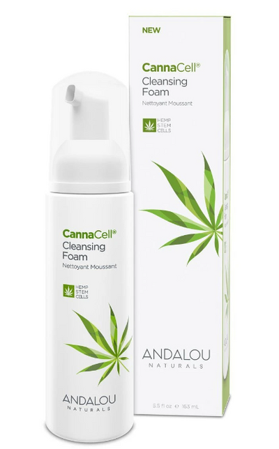 Andalou Naturals CannaCell Cleansing Foam