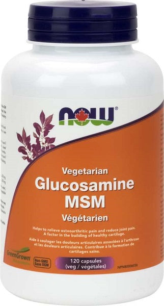 NOW Vegetarian Glucosamine MSM