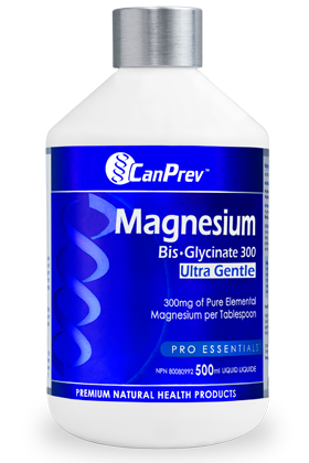 CanPrev Magnesium Bis-Glycinate 300 Ultra Gentle - Liquid