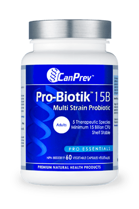 CanPrev Pro-Biotik 15 Billion Multi Strain Probiotic