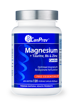 CanPrev Magnesium + Taurine B6 & Zinc for Cardio