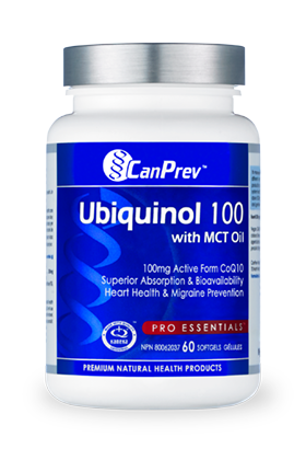 CanPrev Ubiquinol 100 mg with MCT Oil