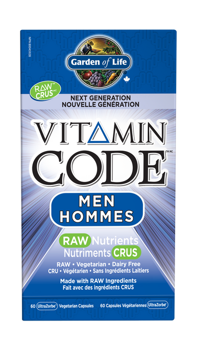 Garden of Life Vitamin Code Men Raw Nutrients
