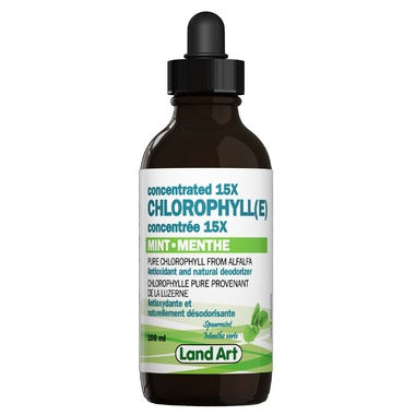 Land Art Chlorophyll(e) Concentrated 15X - Liquid - Mint