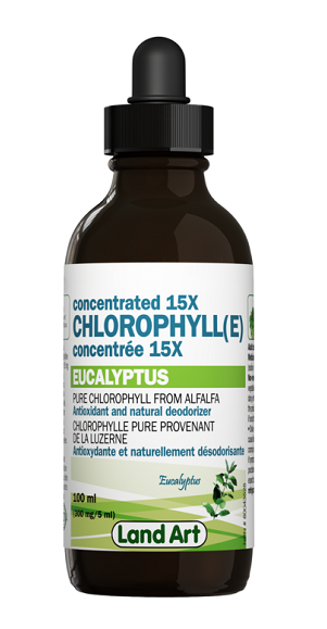 Land Art Chlorophyll(e) Concentrated 15X - Liquid - Eucalyptus