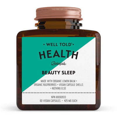 Well Told Health Beauty Sleep