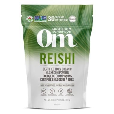 Om Mushrooms Reishi Organic Mushroom Powder