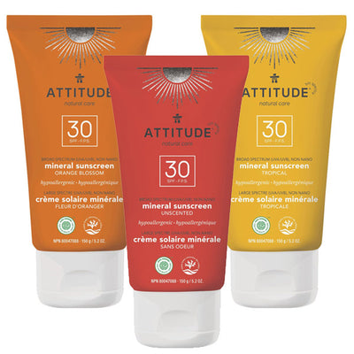 Attitude Moisturizer Mineral Sunscreen SPF 30