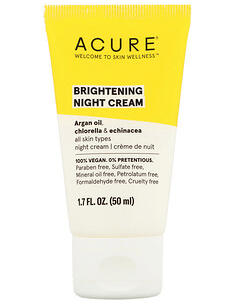 Acure Brightening Series - Night Cream - Vitamin Tree