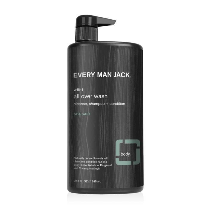 Every Man Jack Body Wash - Sea Salt 3 in 1