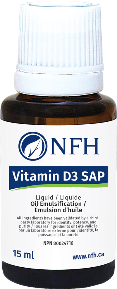 NFH Vitamin D3 SAP - Liquid