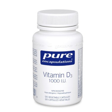 Pure Encapsulations Vitamin D3 1000 IU
